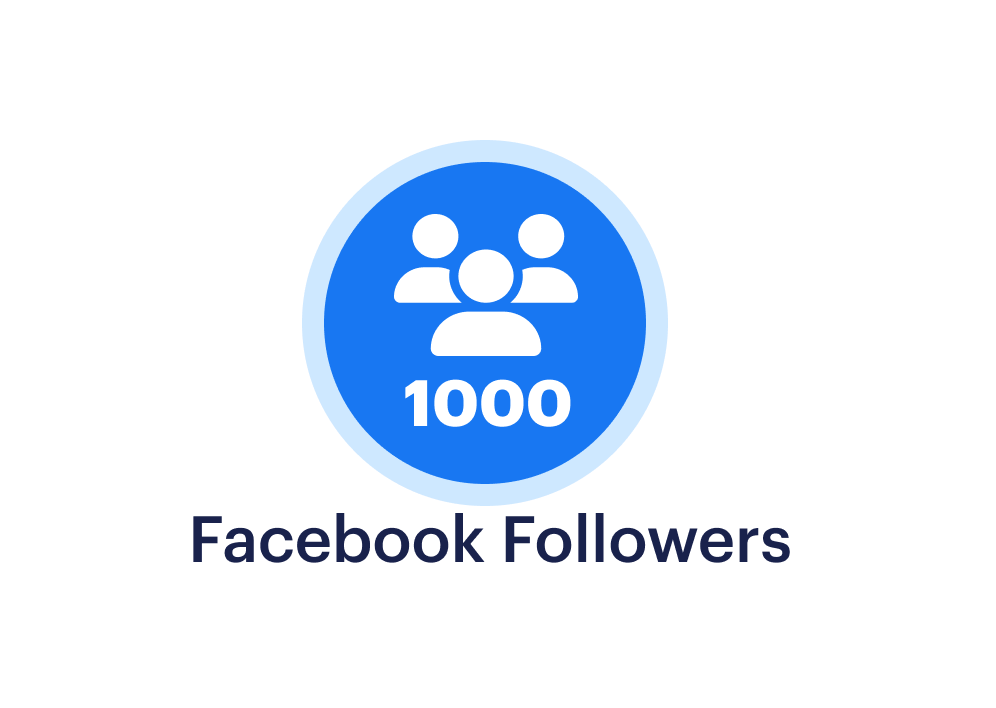 1000 High Quality Facebook Page or Profile Followers from Global Country finished in 48 Hours With Guarantee